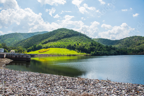 Landscape of Bhumibol Dam photo