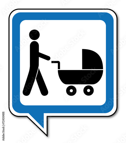Logo poussette.