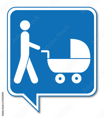 Logo poussette.
