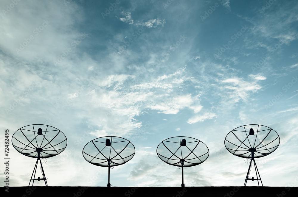 Satellite Dishes for telecommunication