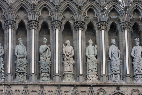 sculptures of Trondheim church