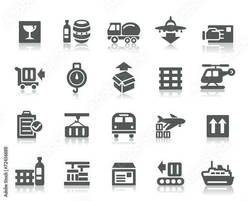 Logistics and Transport Icons