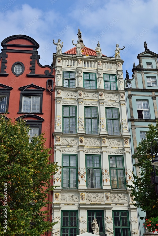 Naklejka premium Dwór Artusa / Artushof | Danzig