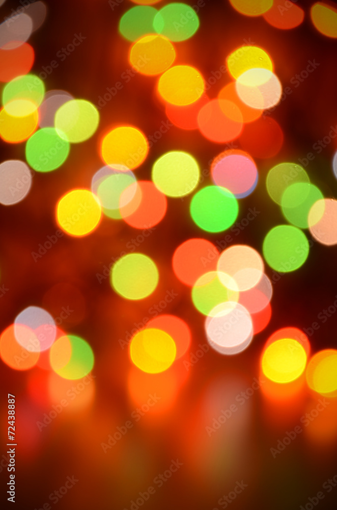 Abstract light color background with selective focus.