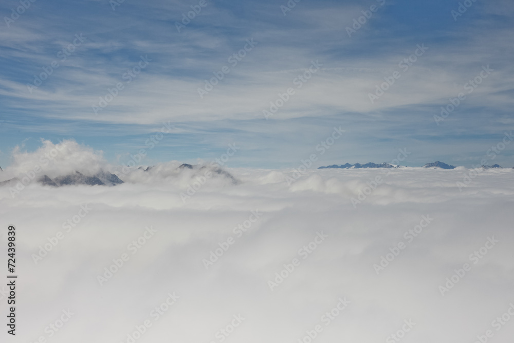 High mountain scenes High mountain scenes