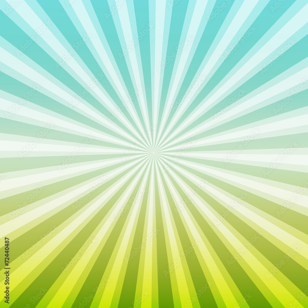 Obraz premium light natural rays light color, vector illustration