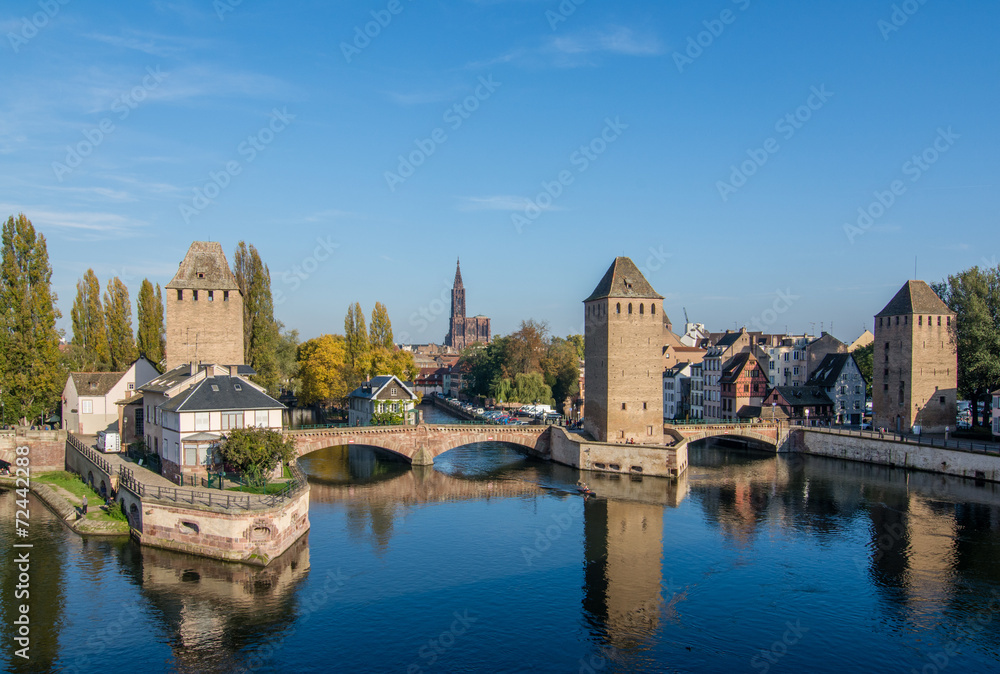 Les ponts couverts à Strasbourg