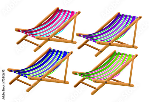 Beach chairs
