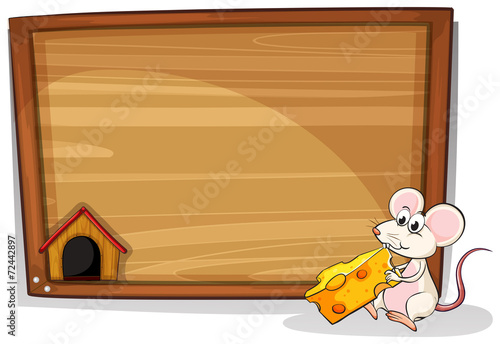 Mouse and cheese