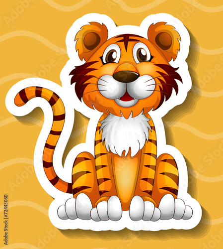 Fototapeta Naklejka Na Ścianę i Meble -  Tiger