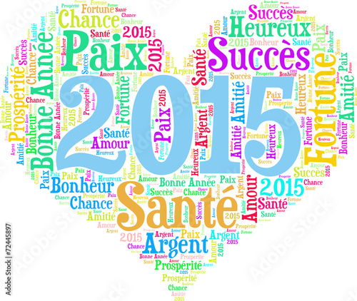 2015 nouvel an et bonne année 