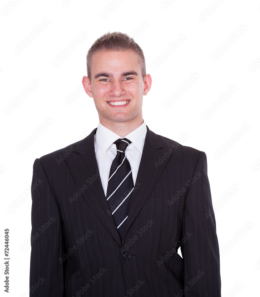 Portrait Of Happy Businessman