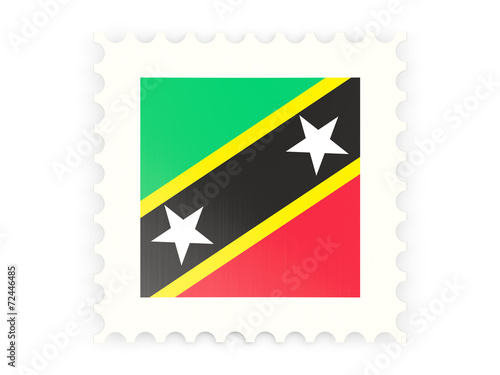 Free Download Postage stamp icon of saint kitts and nevis - GFXLoad