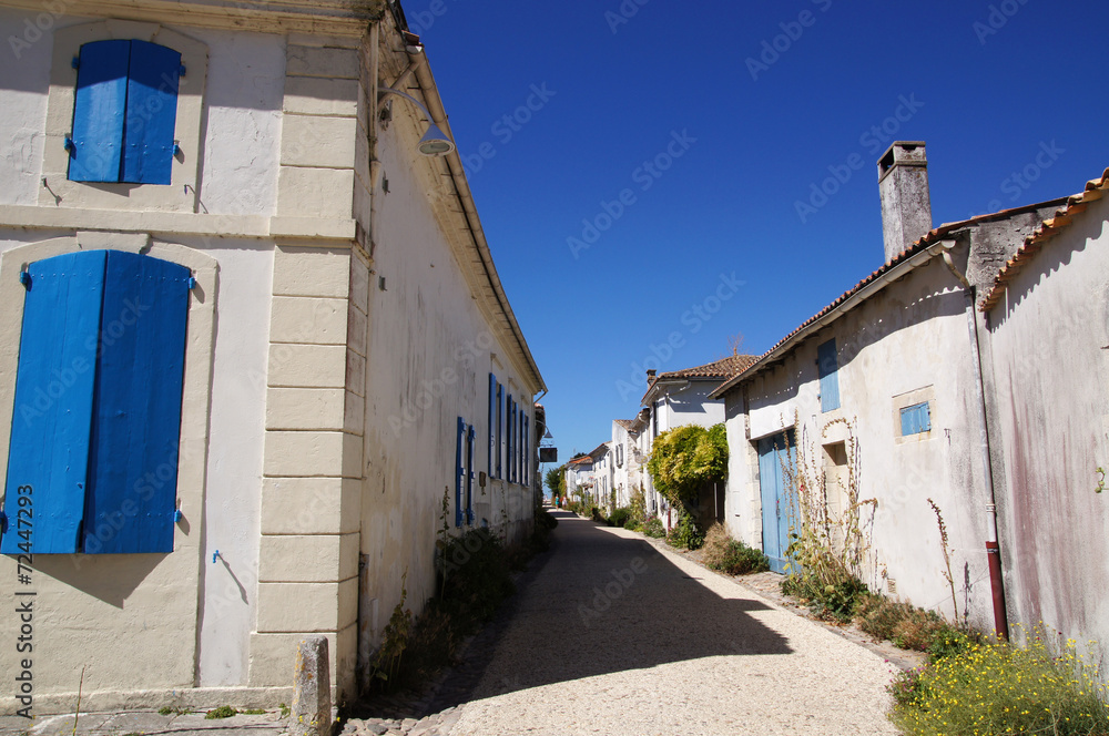 Dans les rues de Talmont-sur-Gironde