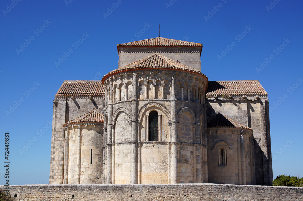Église romane Sainte-Radegonde à Talmont-sur-Gironde