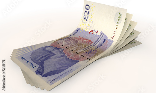 Pound Bank Notes Spread