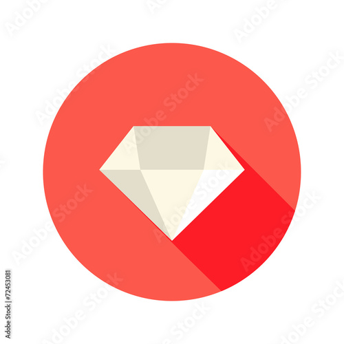 Christmas White Diamond Flat Icon over Red Free Download Christmas White Diamond Flat Icon over Red - GFXLoad