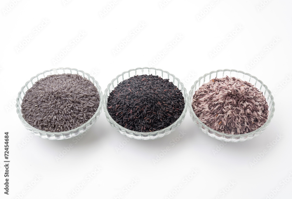 butterfly peas rice ,berry rice and black sticky gaba rice butterfly peas rice ,berry rice and black sticky gaba rice
