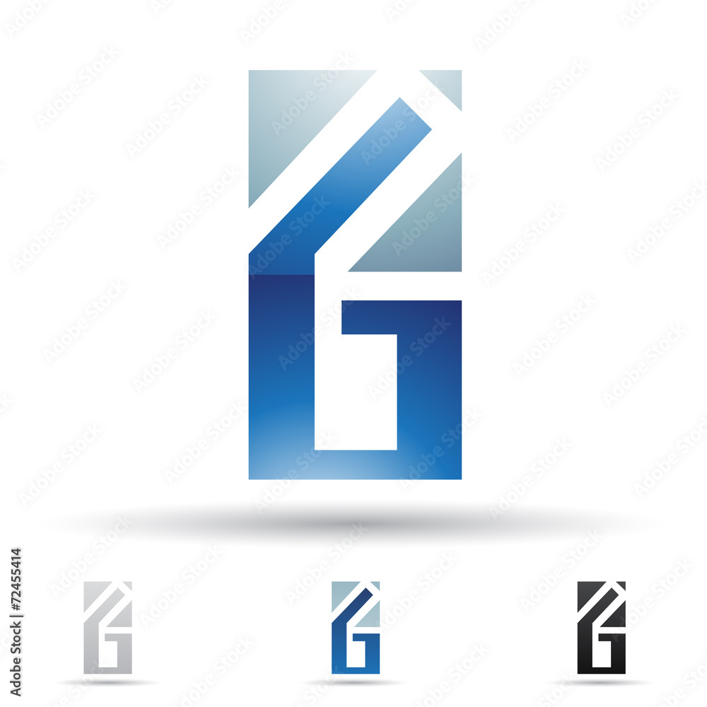 Abstract icon for letter G Abstract icon for letter G