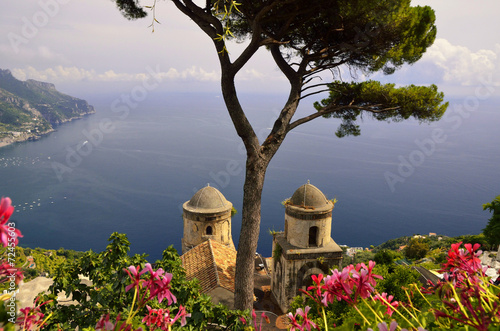 Ravello wybrzeże Amalfi