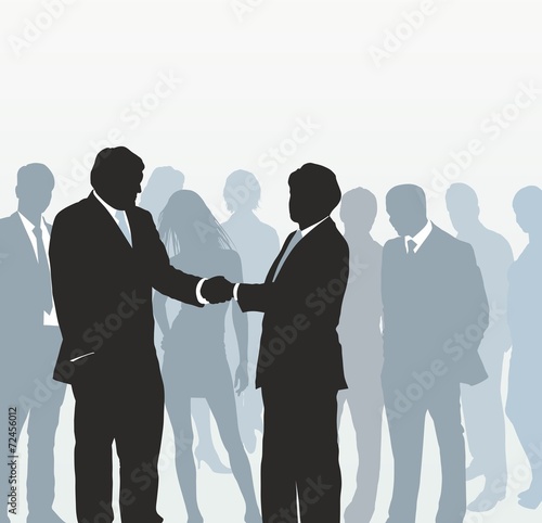 Meeting on the street