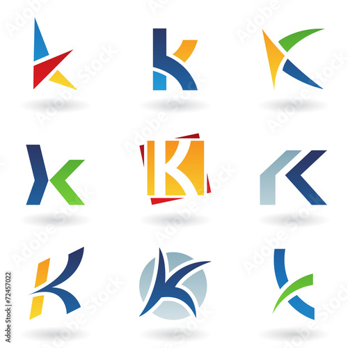 Free Download Abstract icons for letter K - GFXLoad