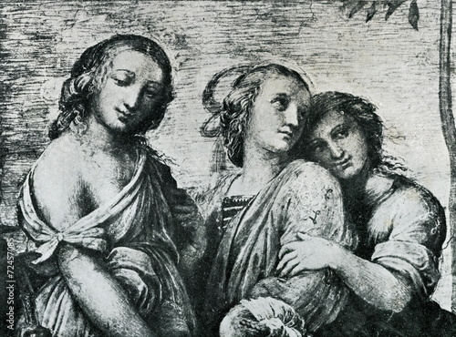 Thalia, Clio and Euterpe (Raphael, 1511)