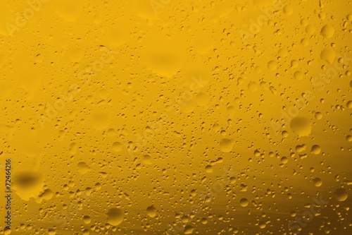 yellow water drops