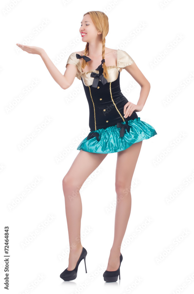 Woman in fashion clothing concept Woman in fashion clothing concept