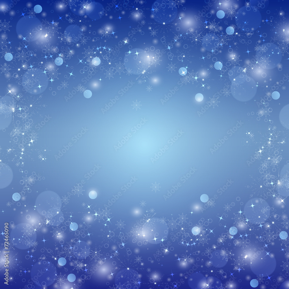 Winter blue xmas vector background Winter blue xmas vector background