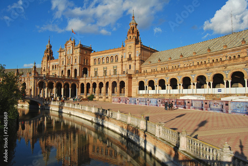 Sevilla, plaza, ciudad, Andalucía, España