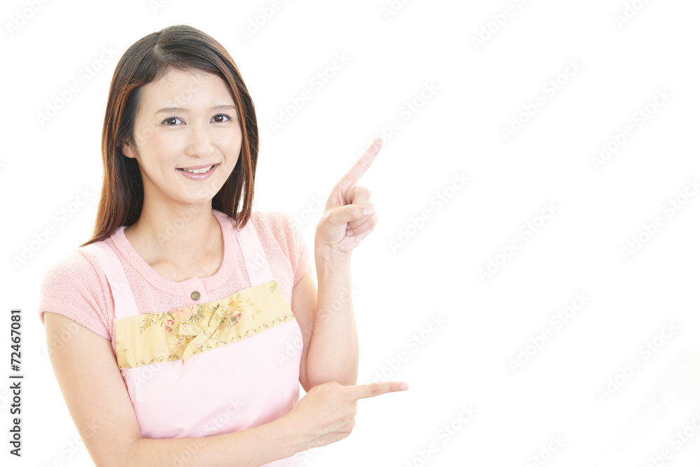 笑顔の主婦 笑顔の主婦