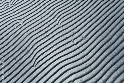 gray texture waves sea sand beach