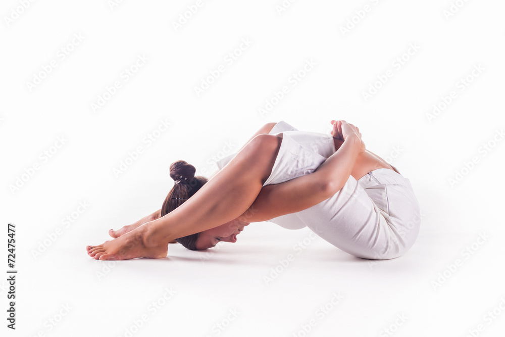 Obraz premium Woman practicing the 