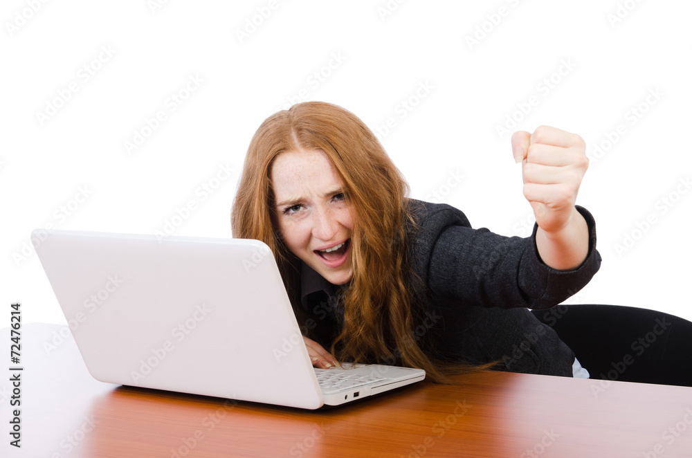 Woman businesswoman in business concept Woman businesswoman in business concept