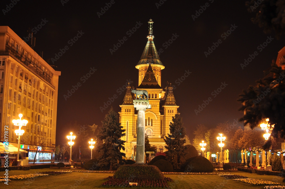 Fototapeta premium timisoara cathedral
