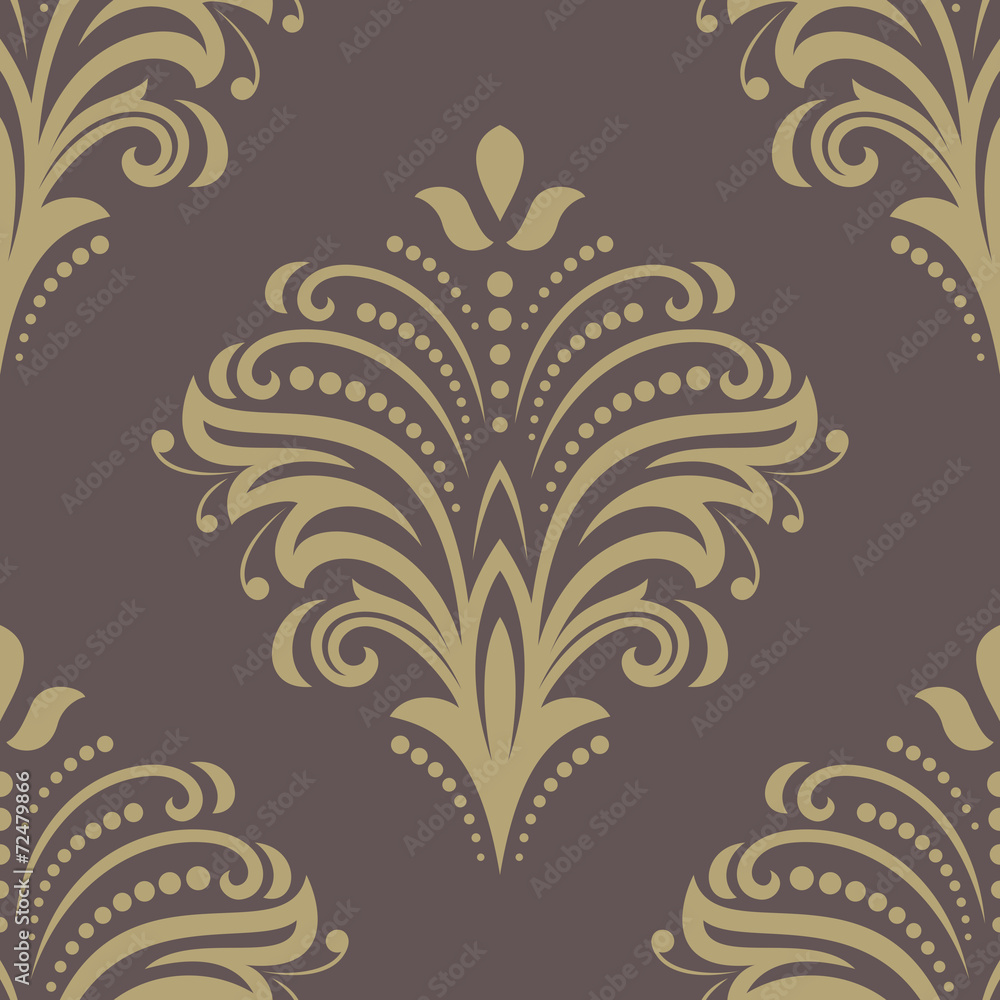 Orient Seamless Vector Pattern. Abstract Background Orient Seamless Vector Pattern. Abstract Background