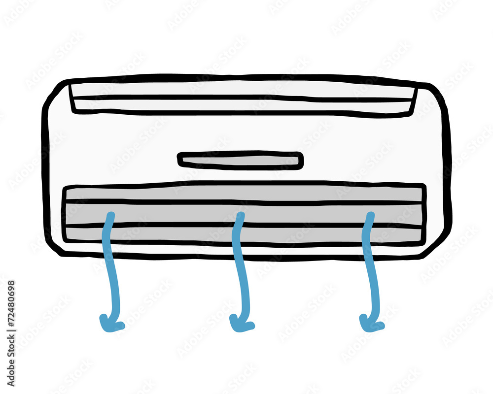 air conditioner and air flow air conditioner and air flow