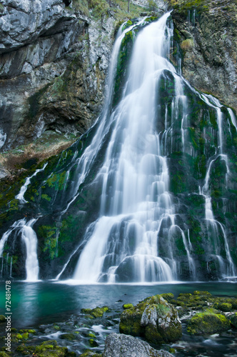 Fototapeta Naklejka Na Ścianę i Meble -  waterfall in Golling - Salzburg - Austria