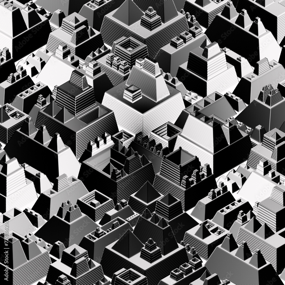 etched like futuristic city in black and white etched like futuristic city in black and white