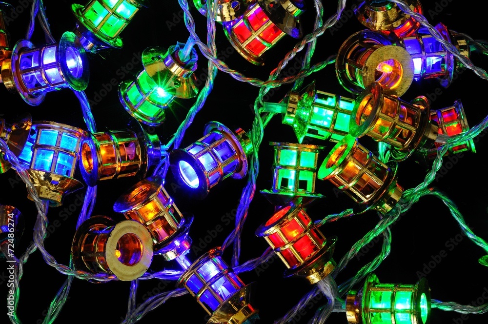 LED Christmas lantern lights © Arena Photo UK LED Christmas lantern lights © Arena Photo UK