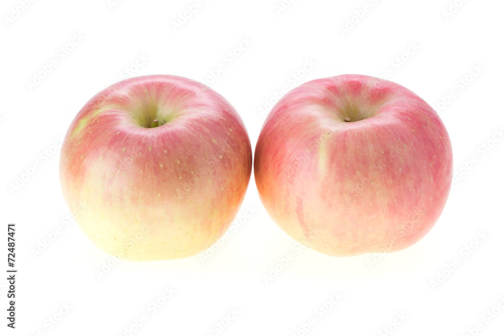 apple fuji isolated on white background apple fuji isolated on white background