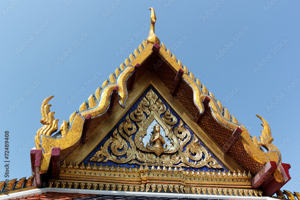 Fototapeta premium Thai rooftop