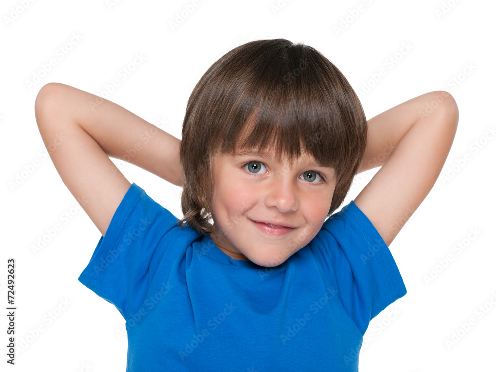 Portrait of a little boy Portrait of a little boy