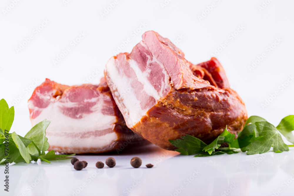 Smoked bacon Smoked bacon