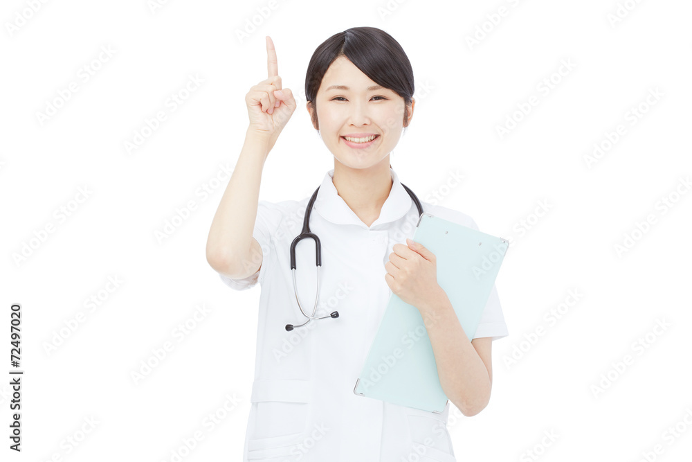 指差すナース 指差すナース