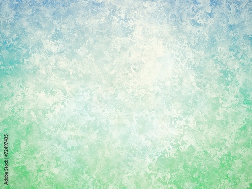 Blue green white abstract vintage background