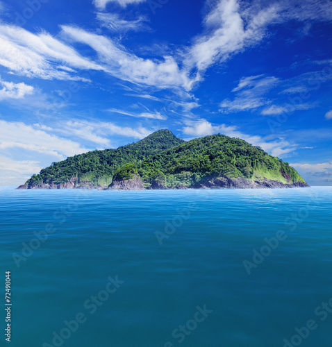 rock island with beautiful clear sea water destination in summer © stockphoto mania