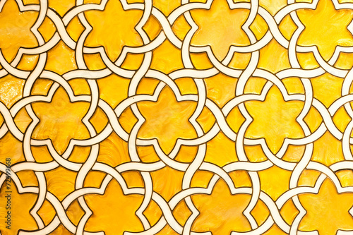 Ceramic wall pattern background photo