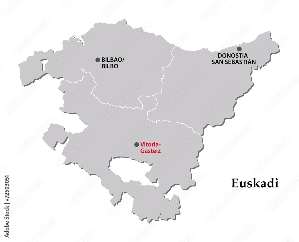 basque country map